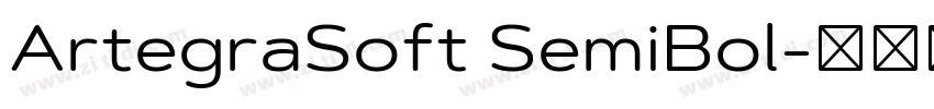 ArtegraSoft SemiBol字体转换